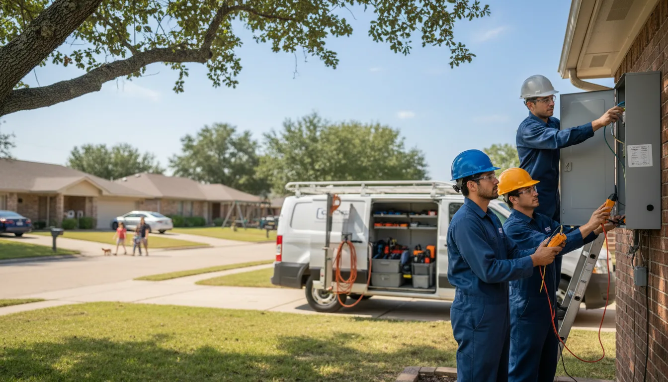 Certified electrician providing emergency electrical services in Clermont, FL